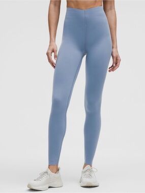 NWT Lululemon Glow Up Super-High-Rise Tight 28" Washed Denim
